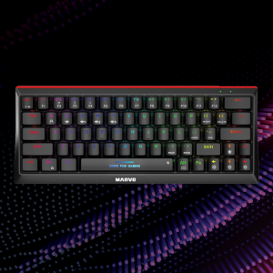 Marvo LED Wireless and Wired 60% TKL Mechanical Gaming Keyboard