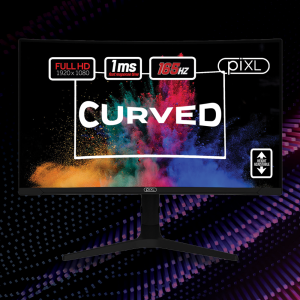 piXL 27" Curved Gaming Monitor